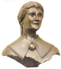 bronze bust