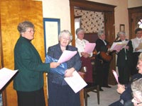 Sisters singing